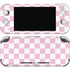 Pink and White Checkerboard Nintendo Switch Lite Skin